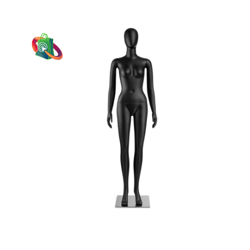 Female Full Body Mannequin in Standing Pose -Black