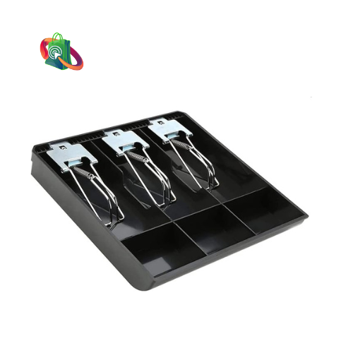 Cash Tray 3 Notes / 3 Coins Slot -Metal Clip