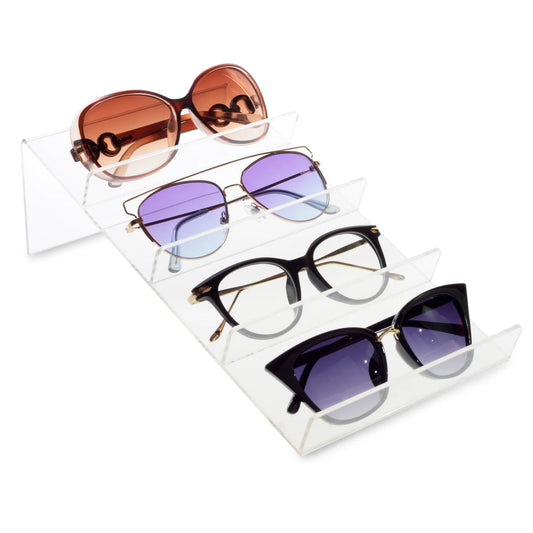 Acrylic 4 Pair Eyewear Space Tray