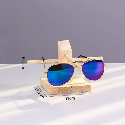 1 Pair Pine Sunglasses Display Stand