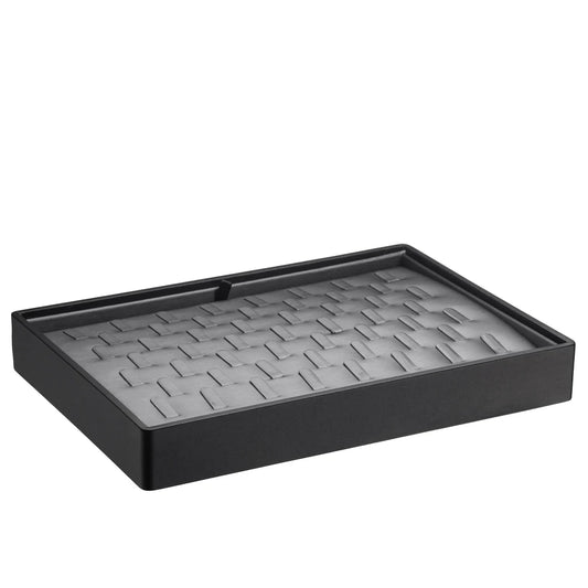 Stackable 53 Ring Clip Large Tray, Leatherette Trays