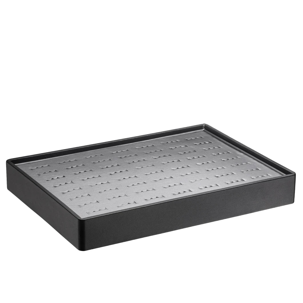 Stackable 56 Ring Foam Slot Large Tray,  Leatherette Trays